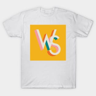 Wild Society Yellow Logo T-Shirt